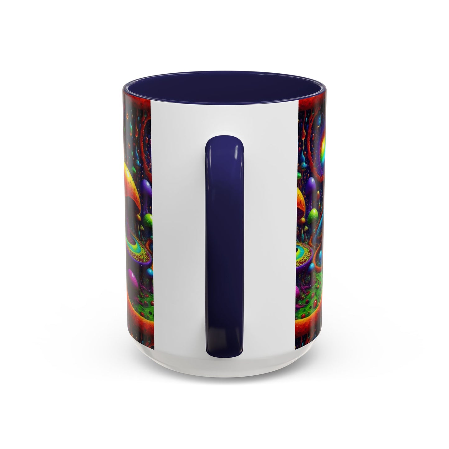 Psychedelic Mushroom Galaxy Coffee Mug — Vibrant Trippy Accent Mug (11/15oz)