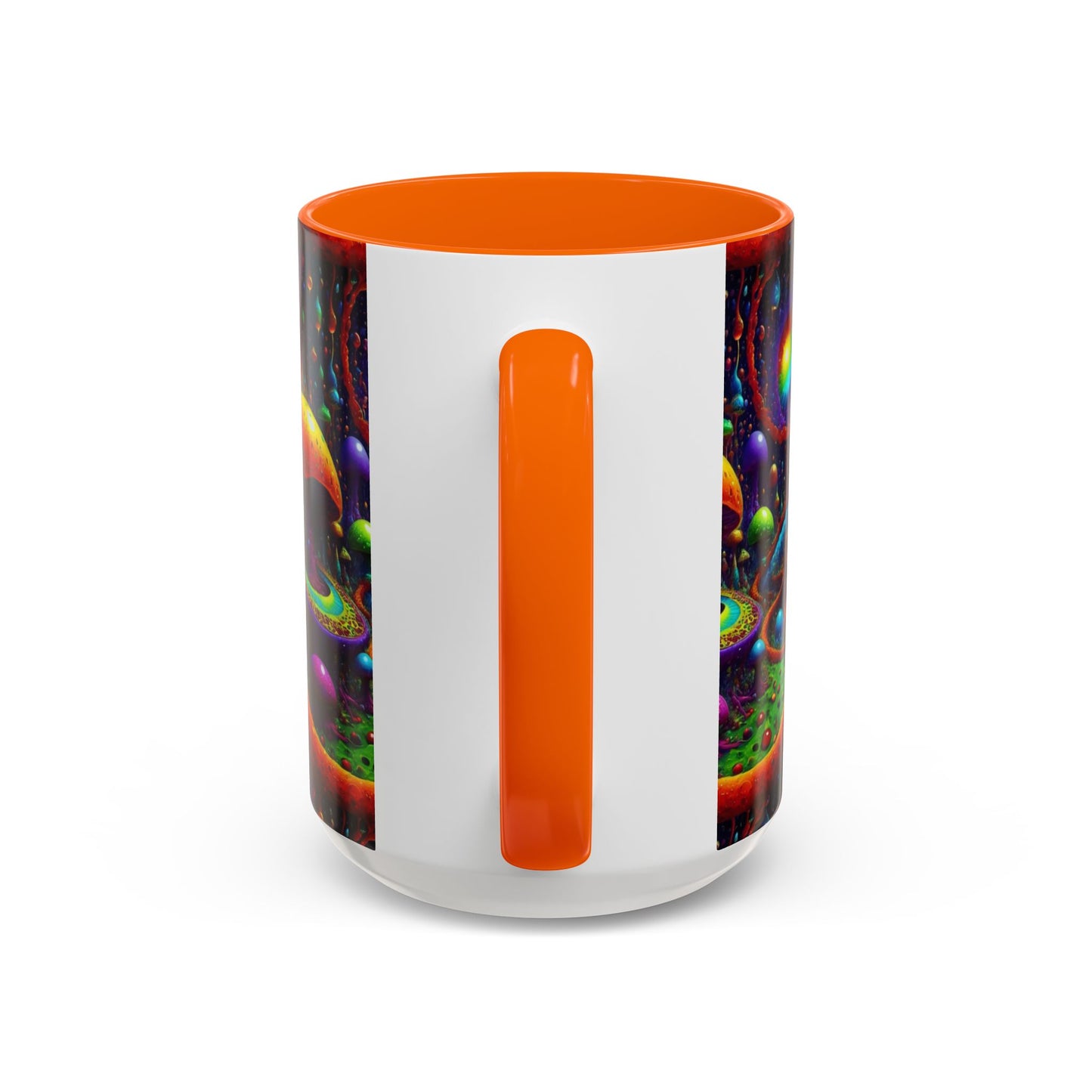 Psychedelic Mushroom Galaxy Coffee Mug — Vibrant Trippy Accent Mug (11/15oz)